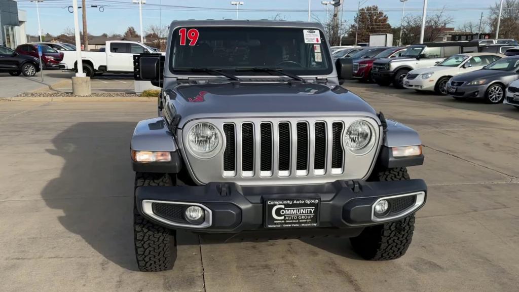 used 2019 Jeep Wrangler Unlimited car, priced at $32,704