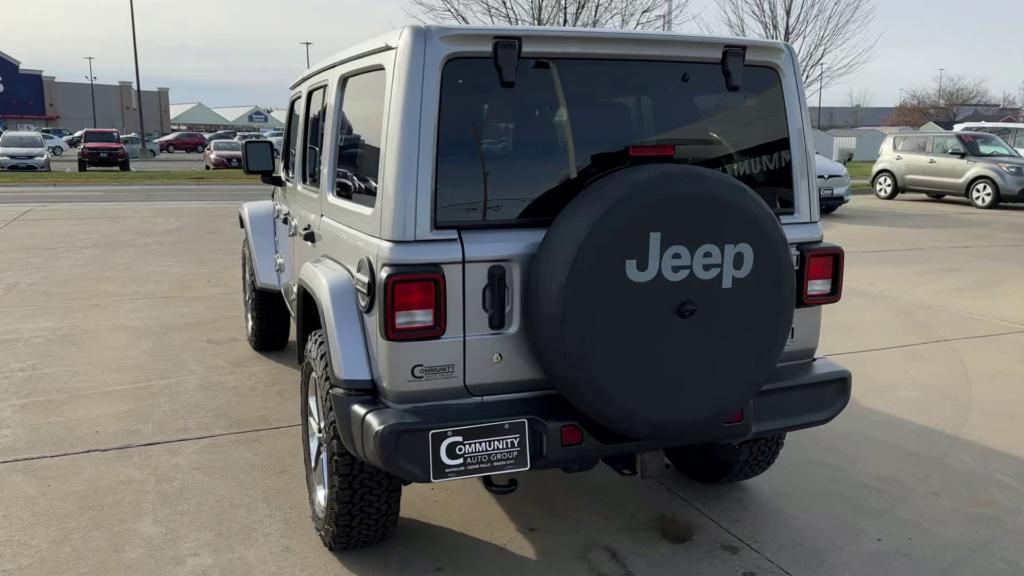 used 2019 Jeep Wrangler Unlimited car, priced at $32,704