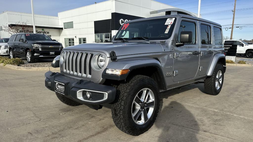 used 2019 Jeep Wrangler Unlimited car, priced at $32,704