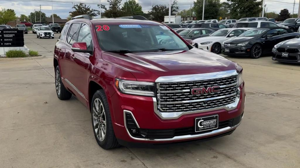 used 2020 GMC Acadia car, priced at $31,320