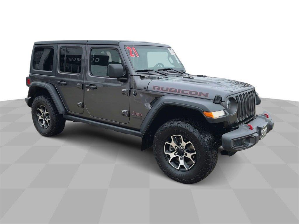 used 2021 Jeep Wrangler Unlimited car, priced at $37,811