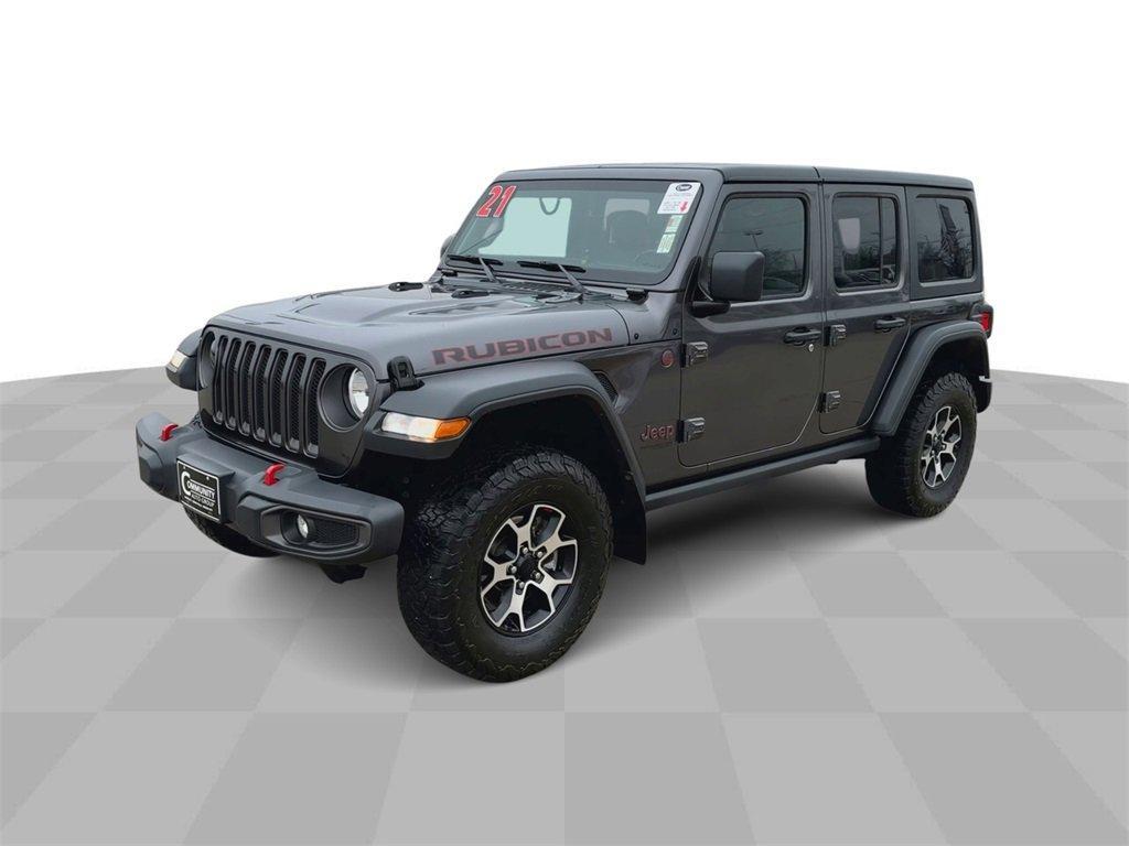 used 2021 Jeep Wrangler Unlimited car, priced at $37,811