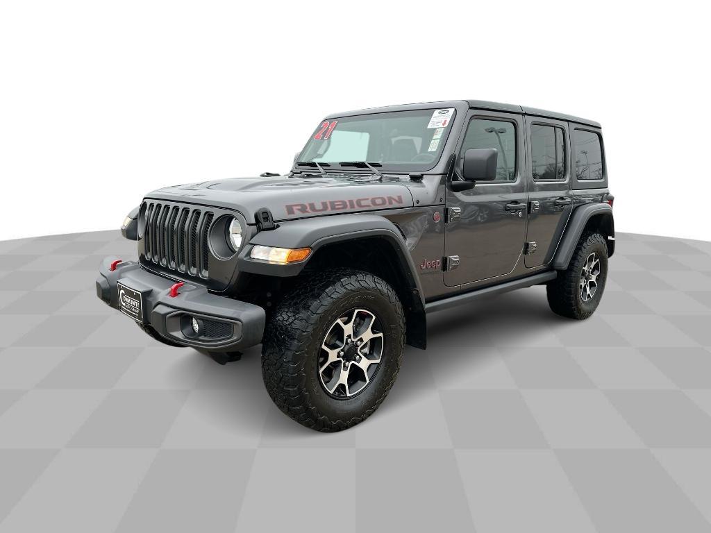 used 2021 Jeep Wrangler Unlimited car, priced at $35,538