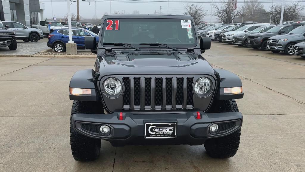 used 2021 Jeep Wrangler Unlimited car, priced at $37,811