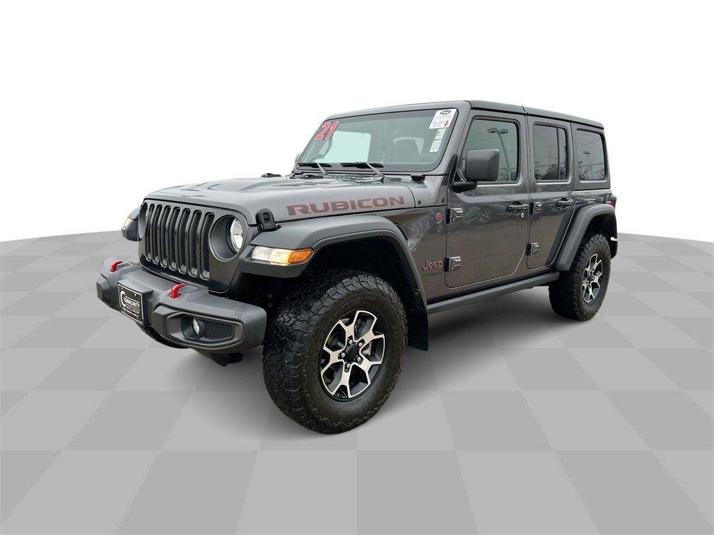 used 2021 Jeep Wrangler Unlimited car, priced at $37,811