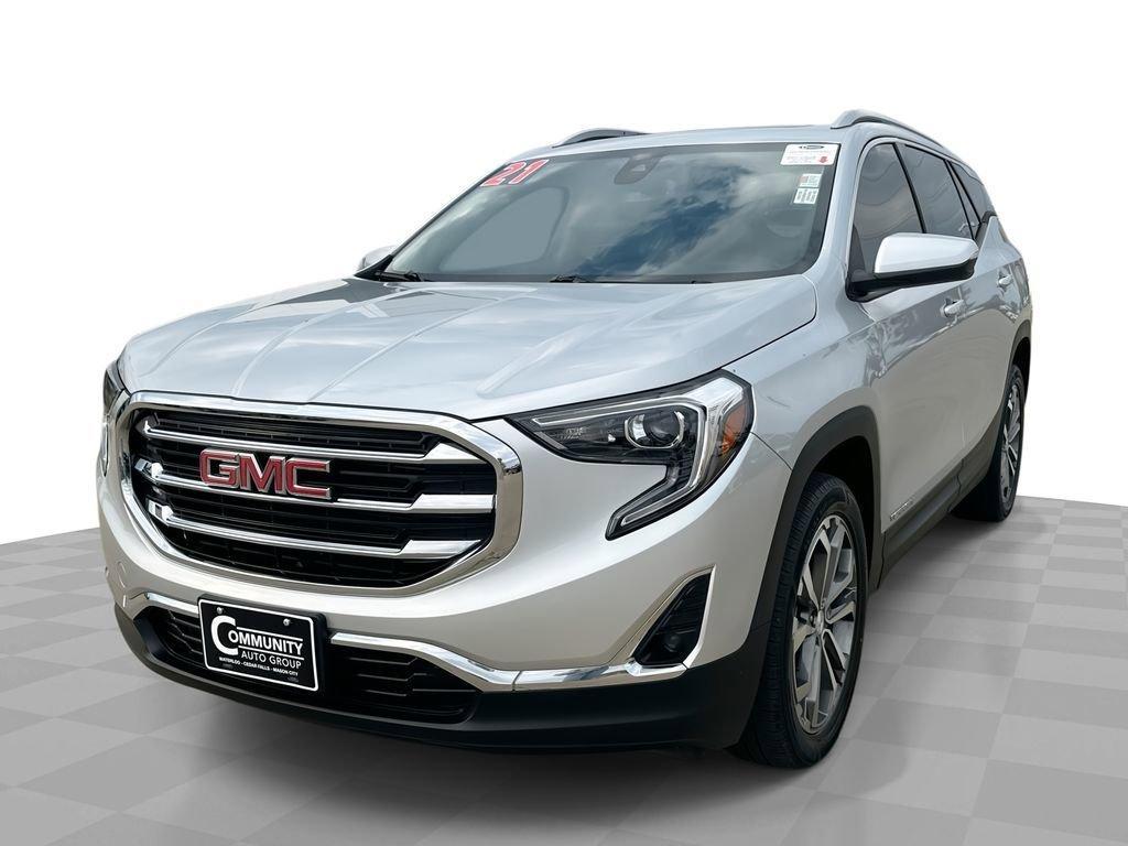 used 2021 GMC Terrain car, priced at $23,651