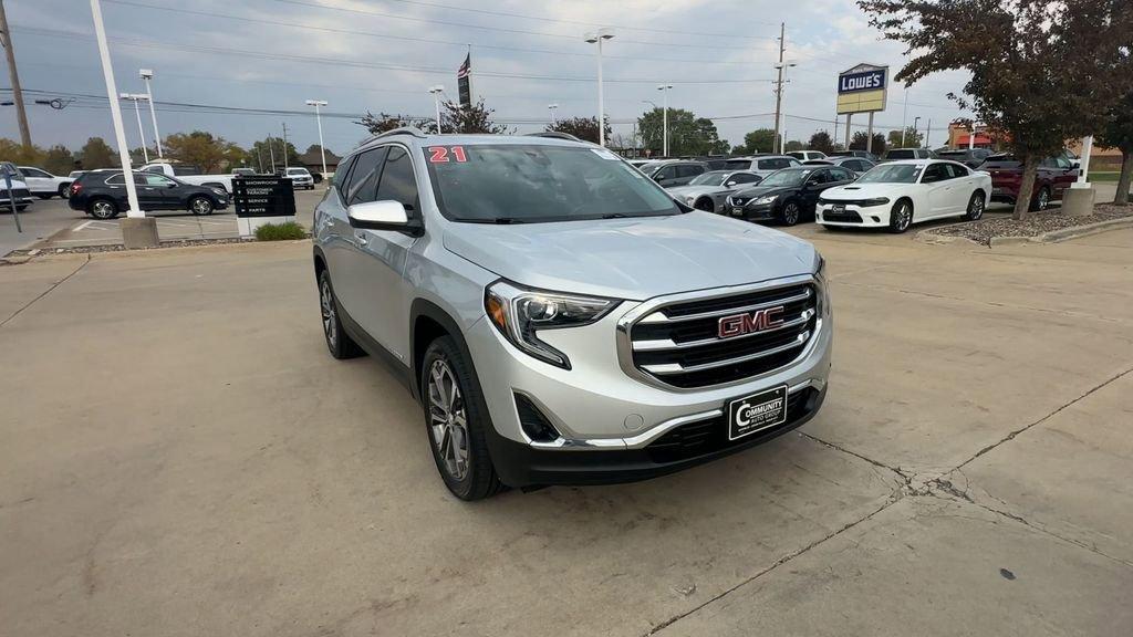 used 2021 GMC Terrain car, priced at $23,651