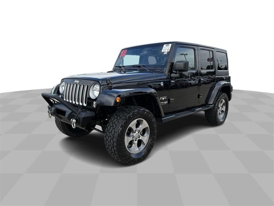 used 2018 Jeep Wrangler JK Unlimited car, priced at $26,879