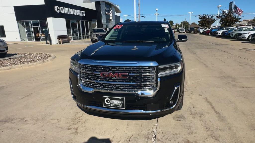 used 2022 GMC Acadia car, priced at $34,982