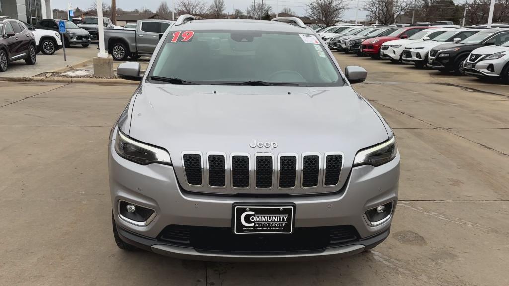 used 2019 Jeep Cherokee car, priced at $18,980