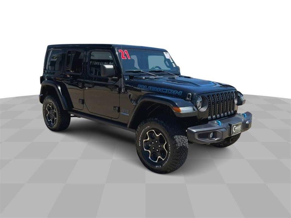 used 2021 Jeep Wrangler Unlimited 4xe car, priced at $35,715