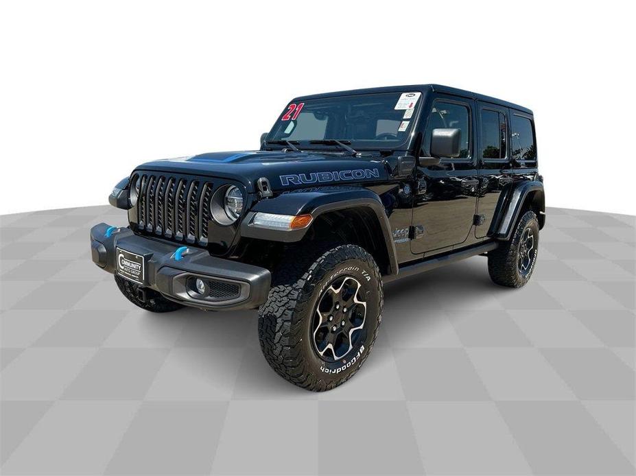 used 2021 Jeep Wrangler Unlimited 4xe car, priced at $33,895