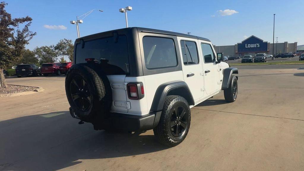 used 2021 Jeep Wrangler Unlimited car, priced at $29,797