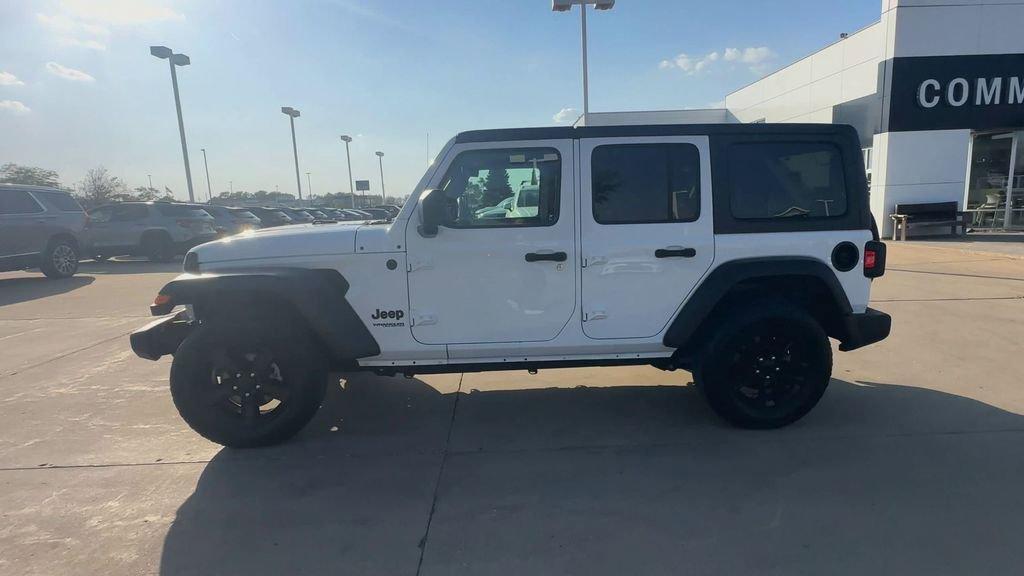 used 2021 Jeep Wrangler Unlimited car, priced at $29,797