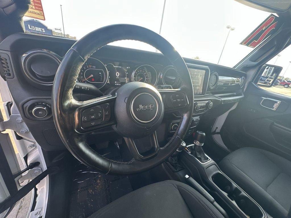 used 2021 Jeep Wrangler Unlimited car, priced at $29,797