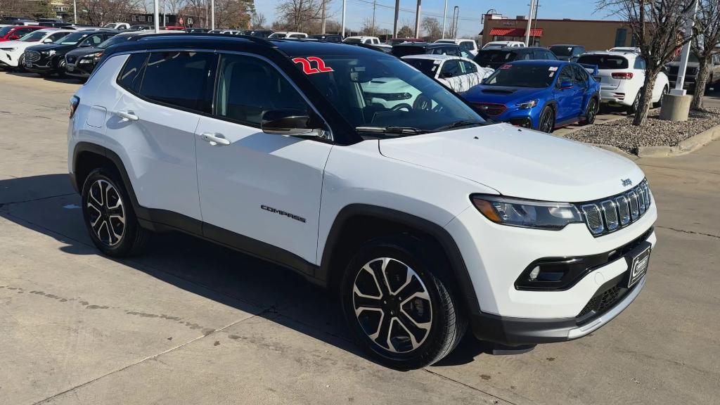 used 2022 Jeep Compass car, priced at $23,505