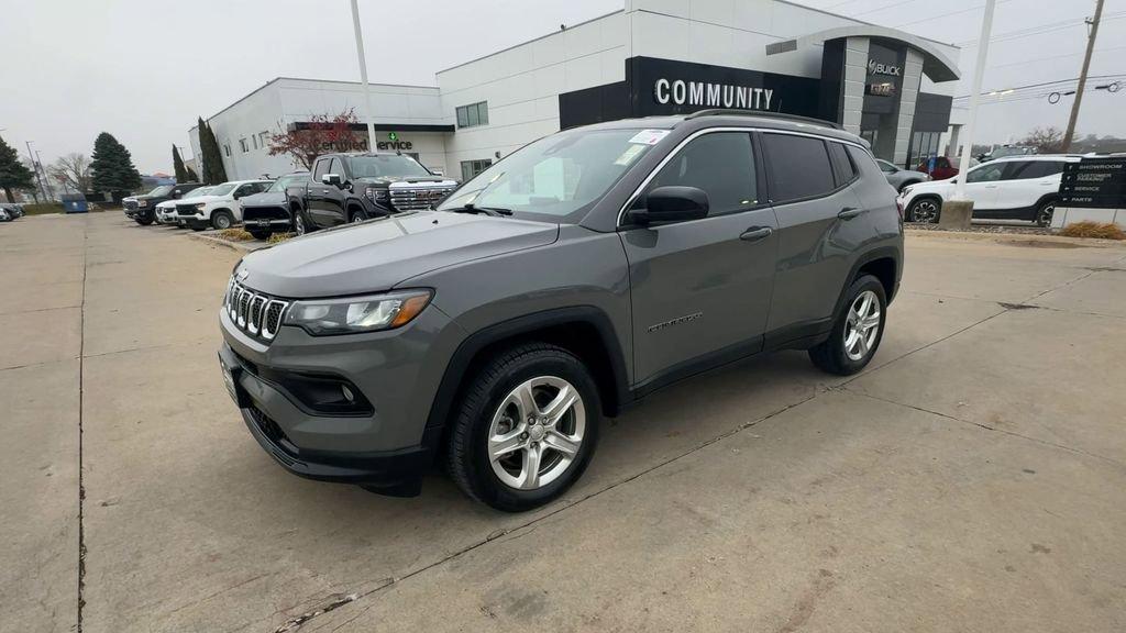 used 2023 Jeep Compass car, priced at $18,970