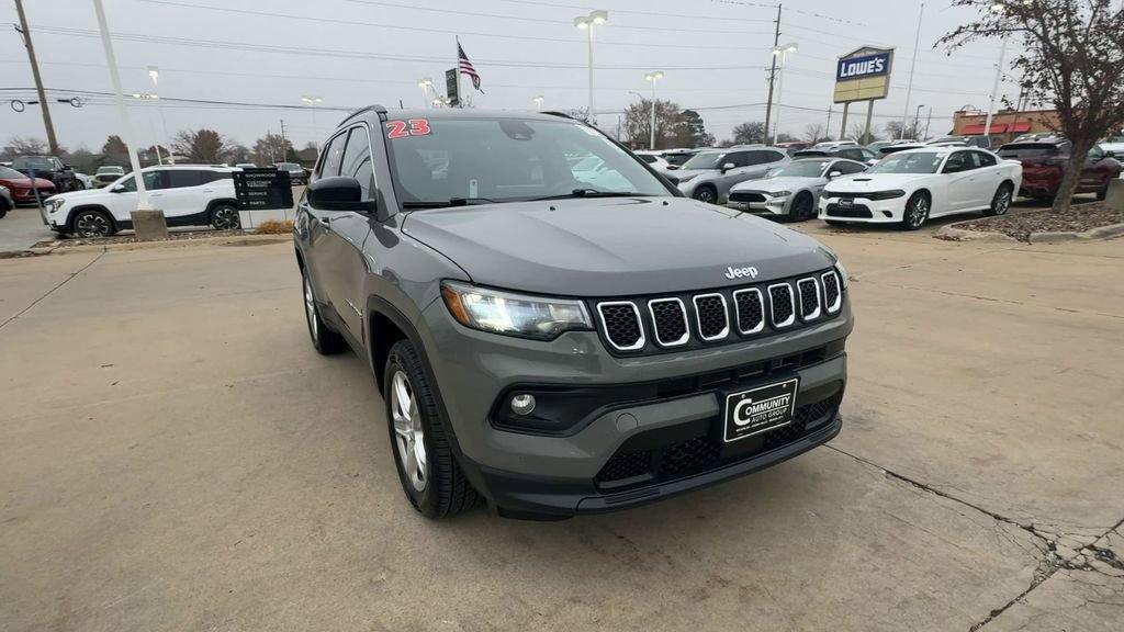 used 2023 Jeep Compass car, priced at $18,970