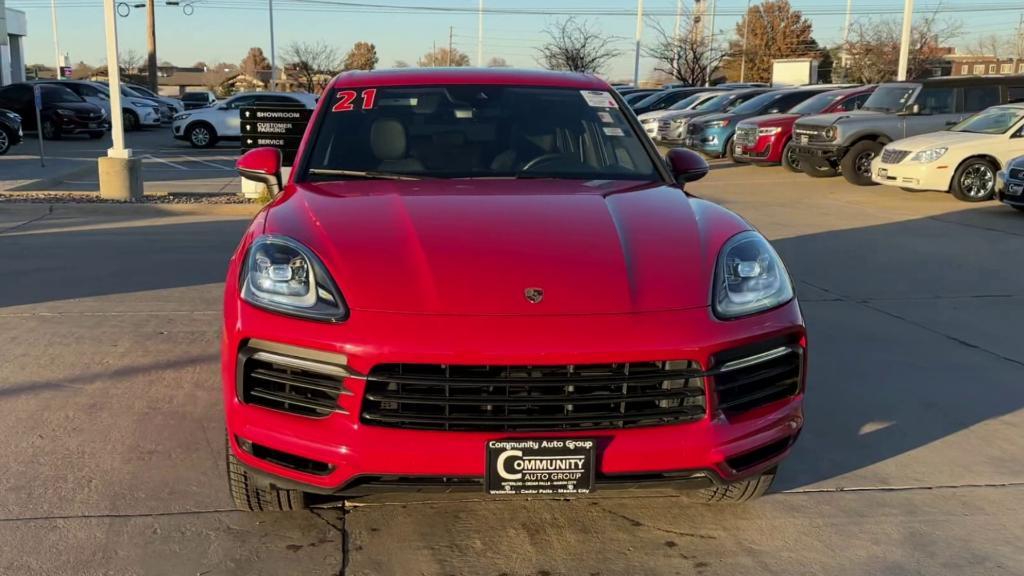 used 2021 Porsche Cayenne car, priced at $55,950