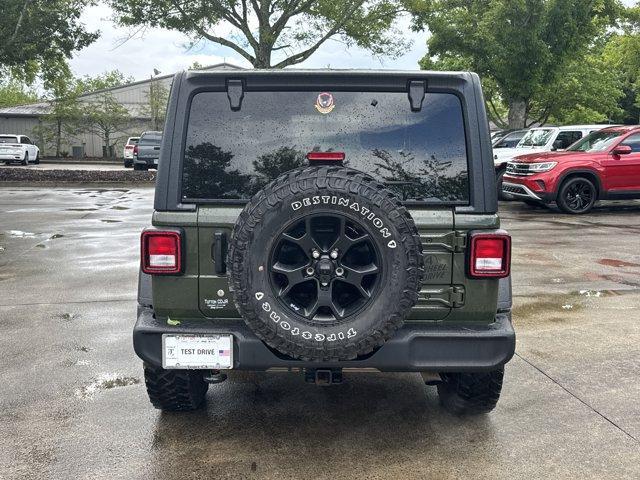 used 2021 Jeep Wrangler car, priced at $25,497