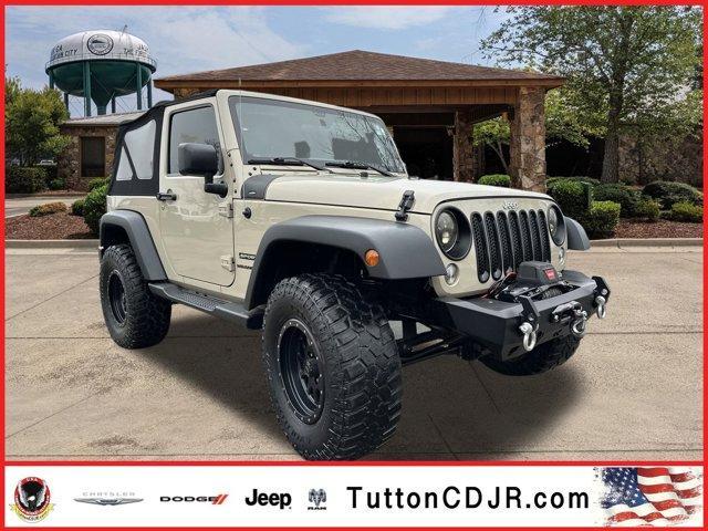 used 2017 Jeep Wrangler car, priced at $19,795