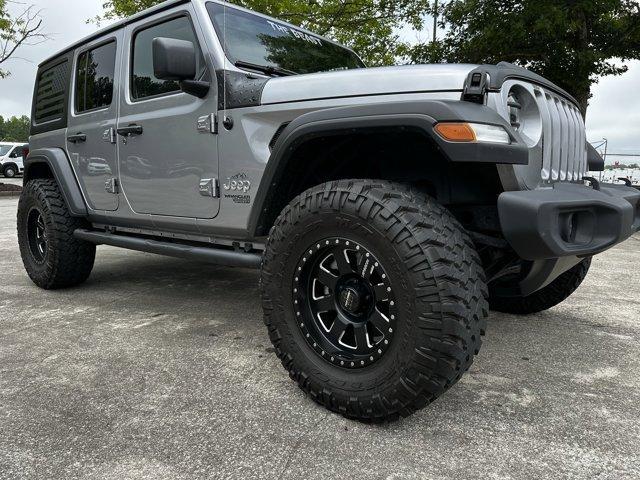 used 2020 Jeep Wrangler Unlimited car, priced at $28,497