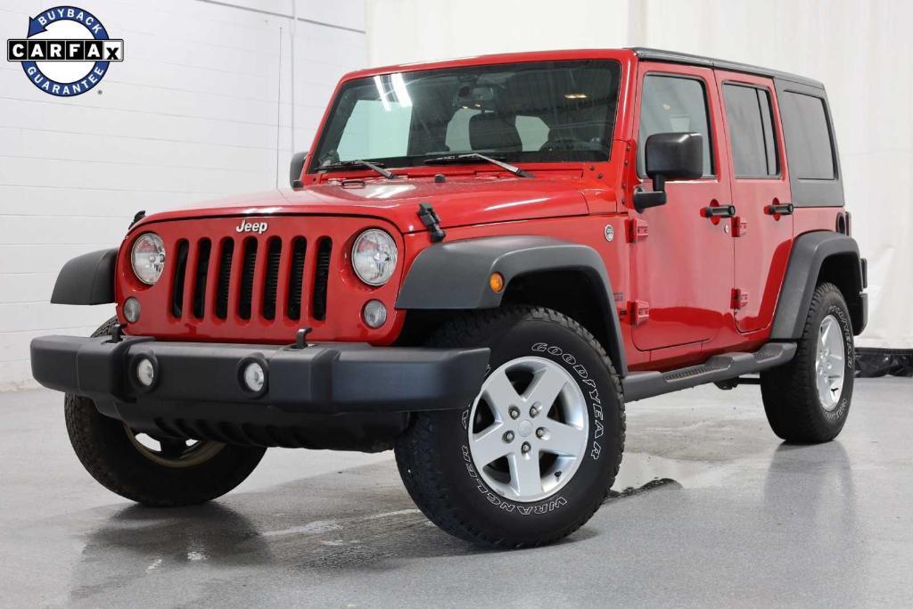 used 2014 Jeep Wrangler Unlimited car, priced at $14,801