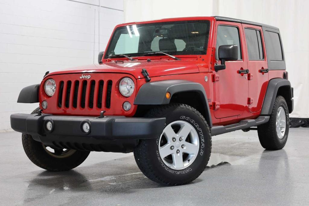 used 2014 Jeep Wrangler Unlimited car, priced at $16,000