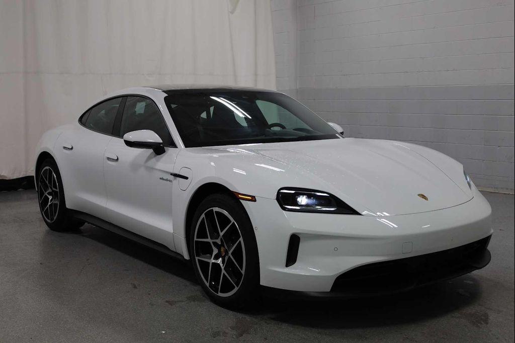 used 2025 Porsche Taycan car, priced at $102,995