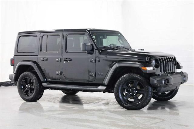 used 2021 Jeep Wrangler Unlimited car, priced at $31,999