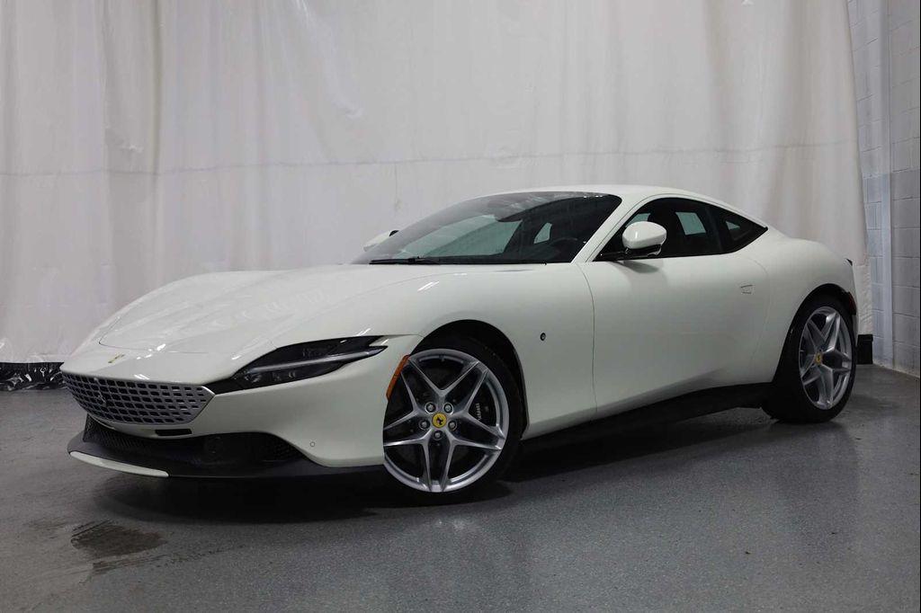 used 2021 Ferrari Roma car, priced at $188,500