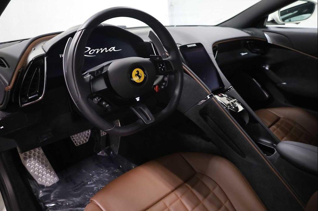 used 2021 Ferrari Roma car, priced at $188,500