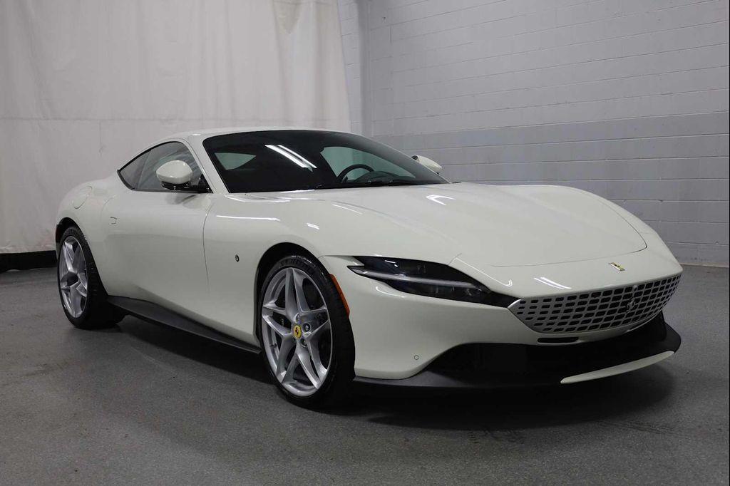used 2021 Ferrari Roma car, priced at $188,500
