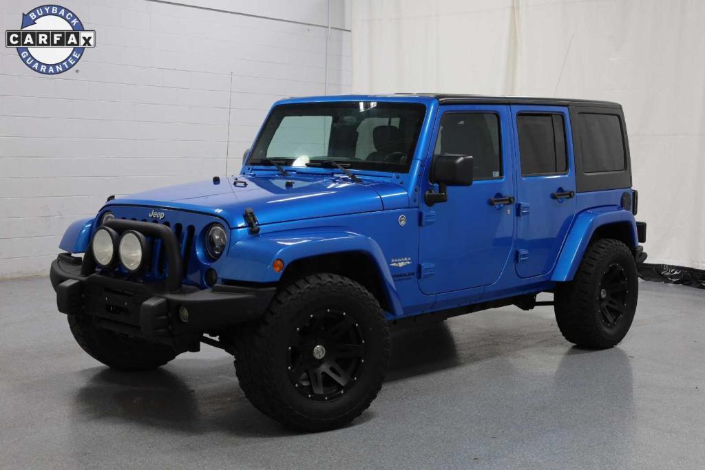 used 2014 Jeep Wrangler Unlimited car, priced at $21,007