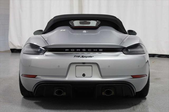 used 2021 Porsche 718 Spyder car, priced at $122,900