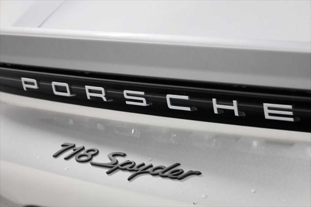 used 2021 Porsche 718 Spyder car, priced at $122,900