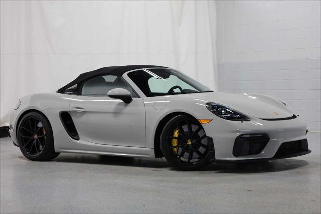 used 2022 Porsche 718 Spyder car, priced at $128,500