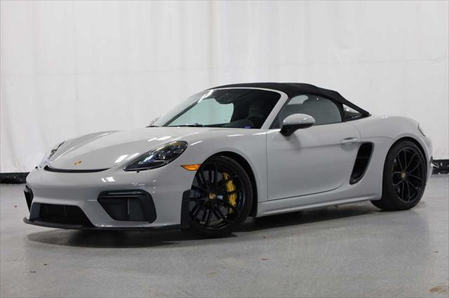 used 2022 Porsche 718 Spyder car, priced at $128,500