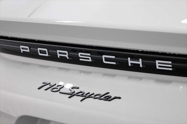 used 2022 Porsche 718 Spyder car, priced at $128,500