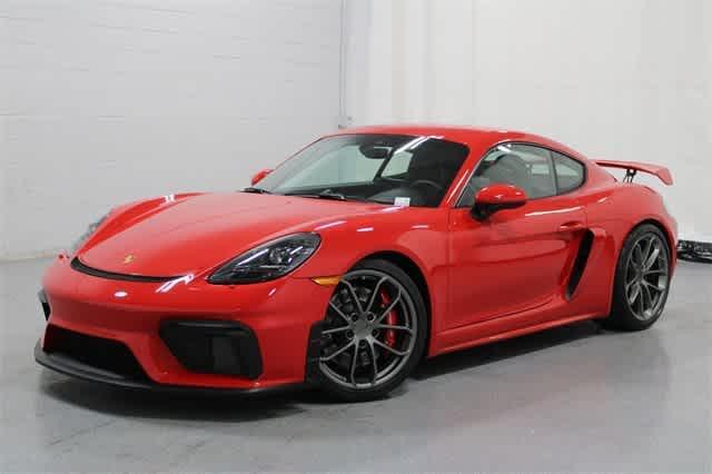 used 2022 Porsche 718 Cayman car, priced at $138,000