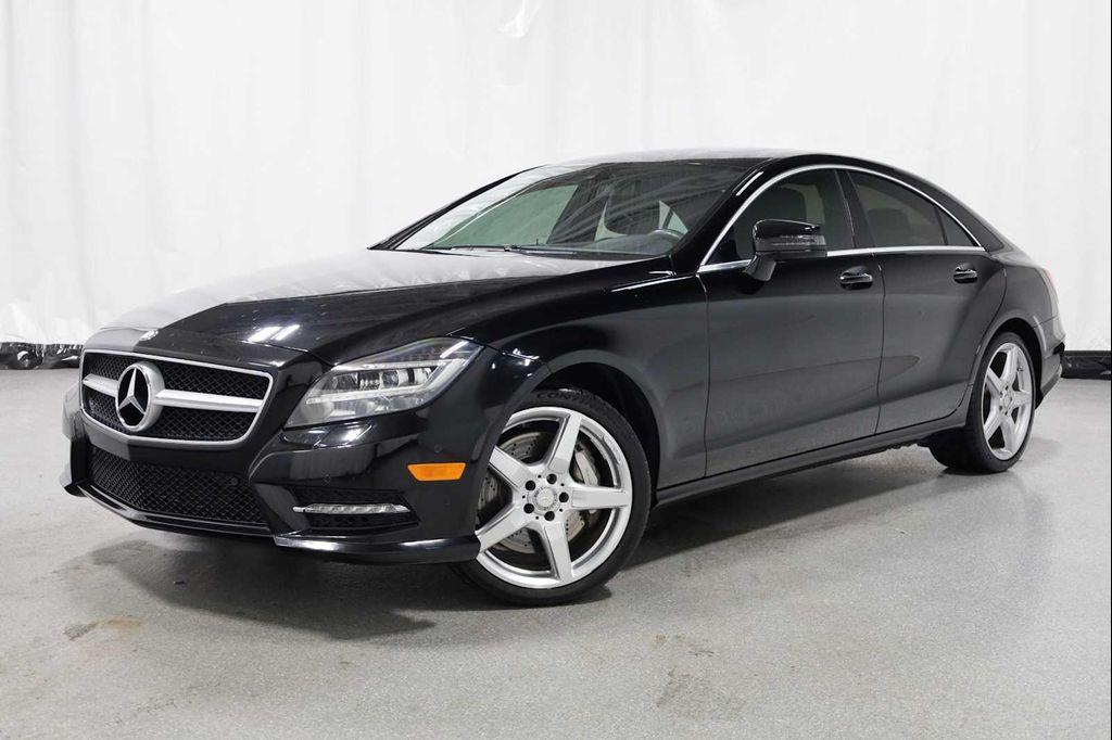 used 2014 Mercedes-Benz CLS-Class car, priced at $21,999