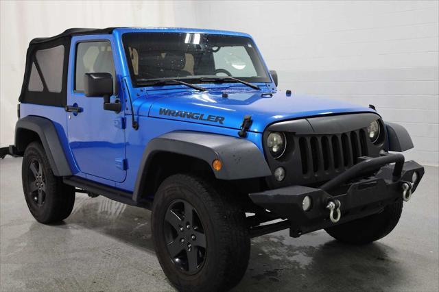 used 2016 Jeep Wrangler car, priced at $13,950
