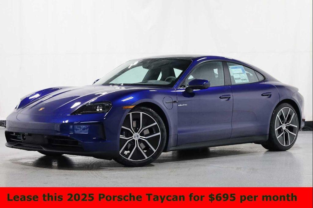 new 2025 Porsche Taycan car, priced at $119,385