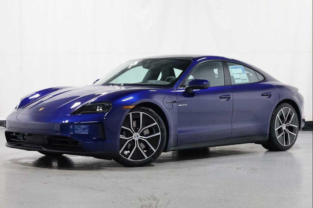 new 2025 Porsche Taycan car, priced at $119,385