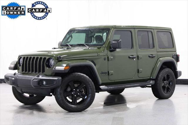 used 2021 Jeep Wrangler Unlimited car, priced at $34,445