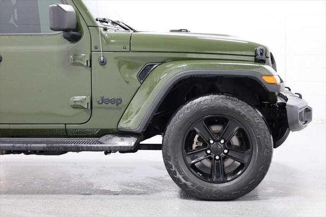 used 2021 Jeep Wrangler Unlimited car, priced at $34,445