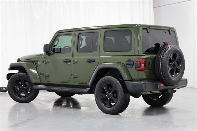 used 2021 Jeep Wrangler Unlimited car, priced at $34,445