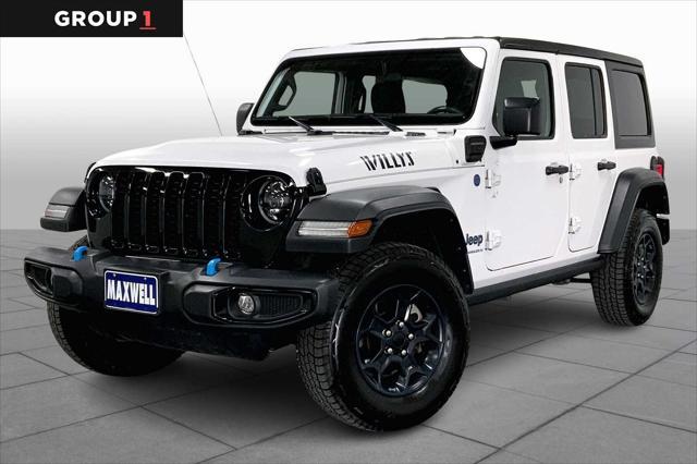 used 2023 Jeep Wrangler 4xe car, priced at $28,475