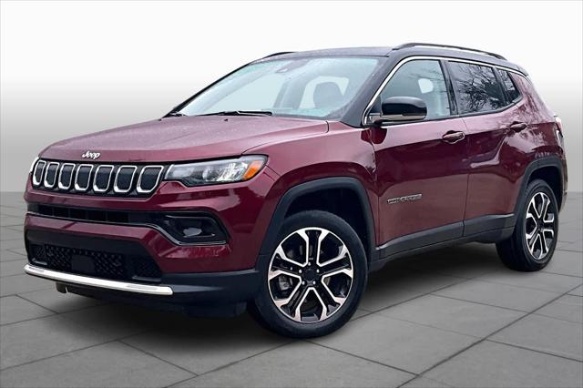 used 2022 Jeep Compass car, priced at $23,985