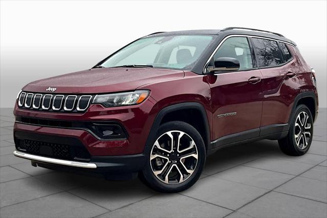 used 2022 Jeep Compass car, priced at $23,586